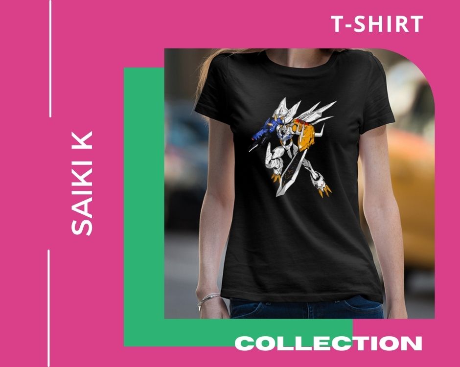 No edit Saiki K t shirt - Saiki K Shop