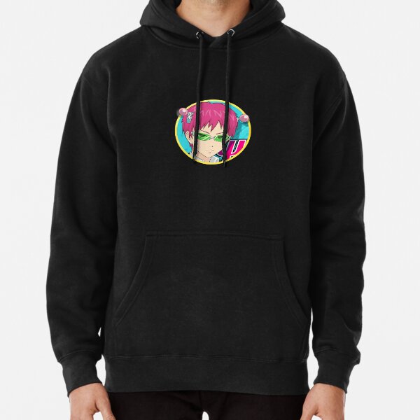 The Disastrous Life of Saiki K. Sticker Pullover Hoodie RB0307 product Offical Saiki K Merch
