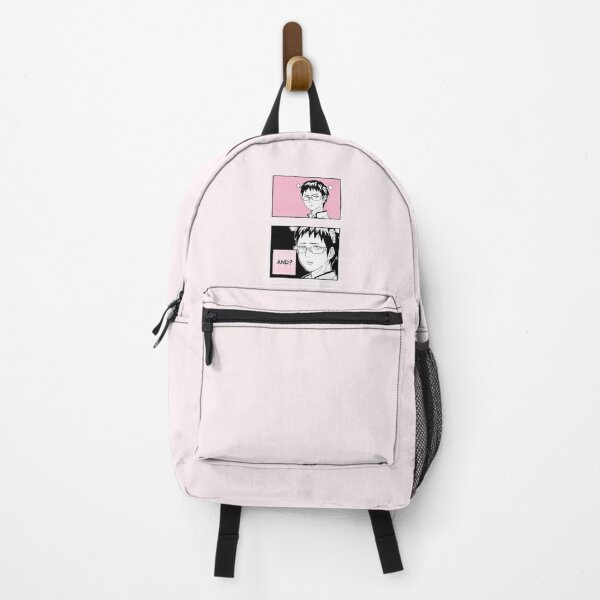 Saiki K ‘And?’  Backpack RB0307 product Offical Saiki K Merch