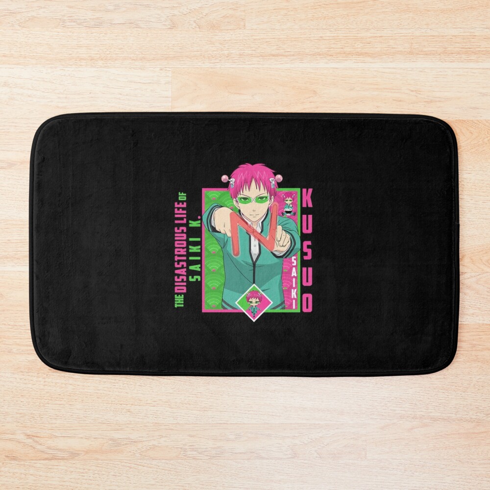 Saiki K Saiki Kusuo Bath Mat