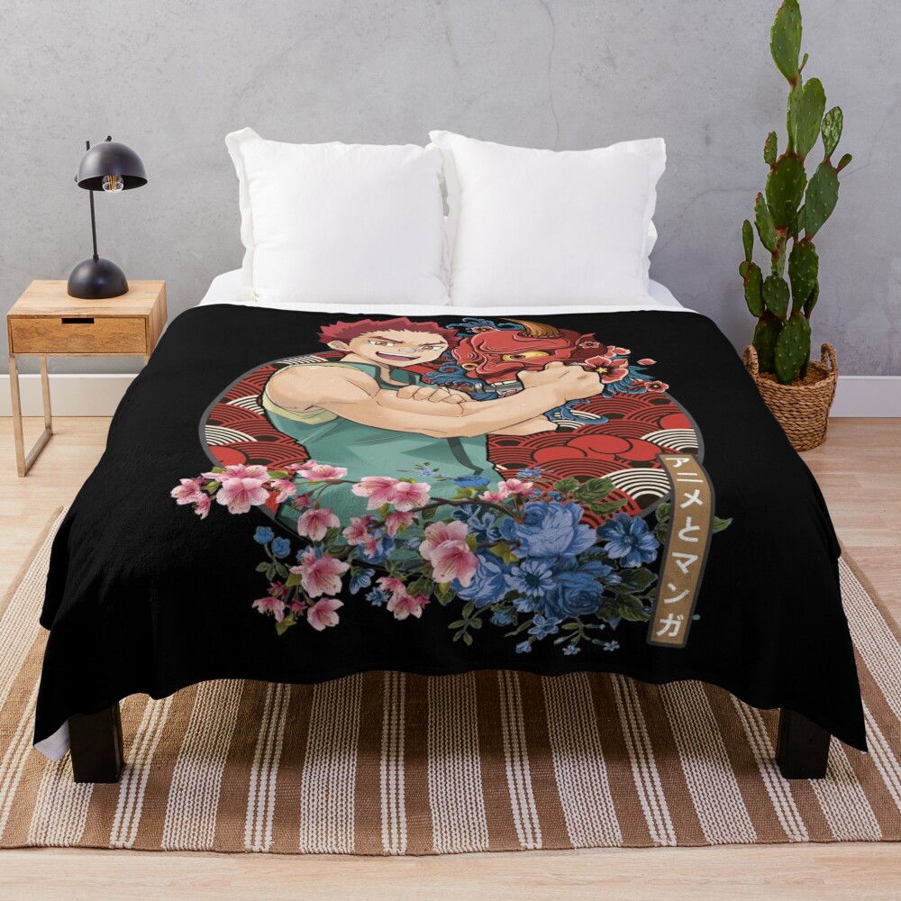 Kineshi Hairo Saiki K Throw Blanket